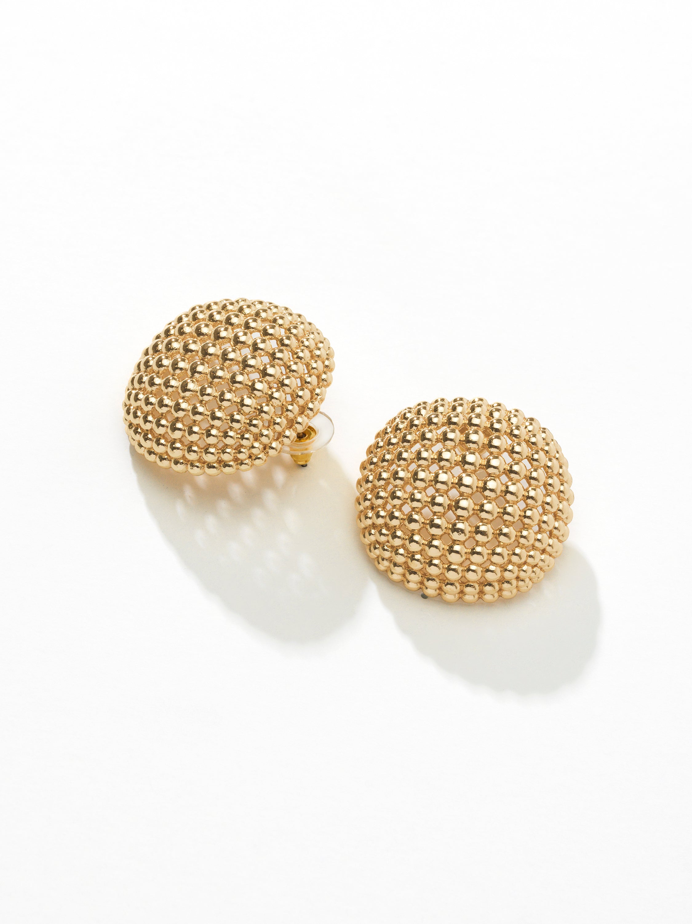 Basketweave Square Earrings