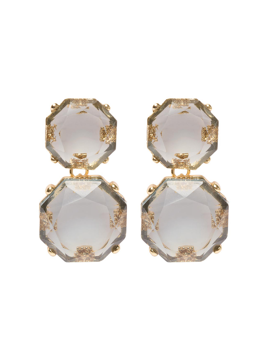 2-Layer Drop Earrings