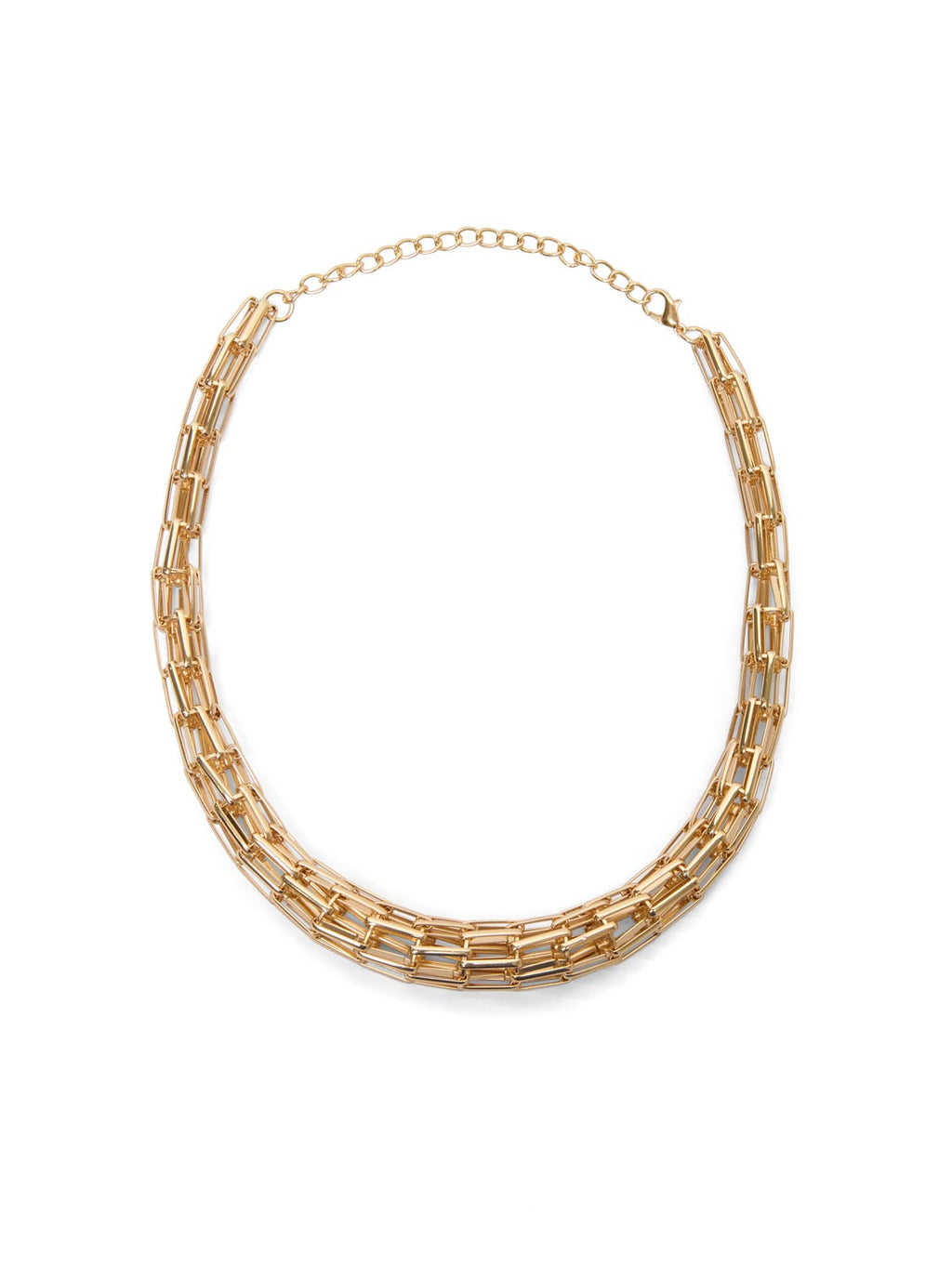 Interlocking Link Necklace